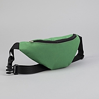 7983 П-600 Сумка поясная, 25*6*13, отдел на молнии, регул ремень, зеленый