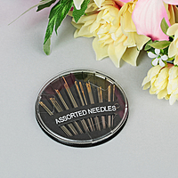 Игла швейная, с золотым ушком, 30шт