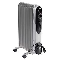 Обогреватель "Ресанта" ОМПТ-9Н, масляный, 2000 Вт, 9 секций, 20 м2, белый