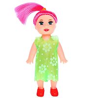 Кукла малышка «Таня» в платье, МИКС