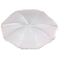 Зонт пляжный "Модерн" с серебряным покрытием, d=240 cм, h=220 см, МИКС