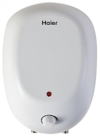 Водонагреватель Haier ES8V-Q1(R), накопительный, 1.5 кВт, 8 л, нижняя подводка, белый