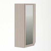 Шкаф угловой «Остин», 830×830×2000 мм, цвет шимо светлый/белый