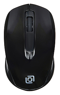 Мышь Oklick 475MW черный/серый, оптическая (1200dpi), беспроводная USB (2but)