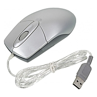 Мышь A4 OP-720 3D серебристый, оптическая (800dpi), USB (3but)