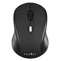 Мышь Oklick 415MW черный, оптическая (1600dpi), беспроводная USB (3but)