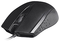 Мышь A4 OP-760 черный, оптическая (1000dpi), USB (3but)