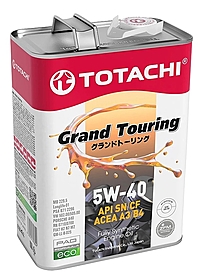 Масло моторное Totachi Grand Touring 5W-40 4 л синт.