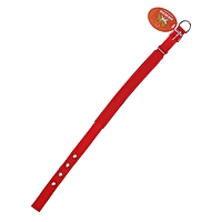 Ошейник "Комфорт" комбинированный (полиэстер, искусственная кожа), 50 х 2 см, красный