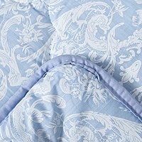 Одеяло всесезонное Адамас "Лебяжий пух", размер 110х140 ± 5 см, 300гр/м2, чехол поликоттон
