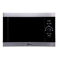 Встраиваемая микроволновая печь Körting KMI 825 XN, 25 л, 8 режимов, гриль, чёрно-серебристая