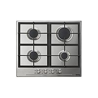 Варочная поверхность Körting HG 665 CX, газовая, 4 конфорки, газ-контроль, 58 см, серая