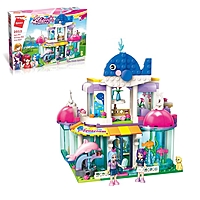 Конструктор для девочек «Океанариум», 327 деталей