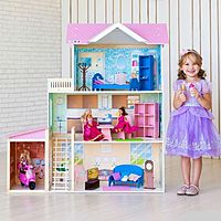 Кукольный домик «Розали Гранд», с мебелью