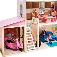 Кукольный домик «Розали Гранд», с мебелью