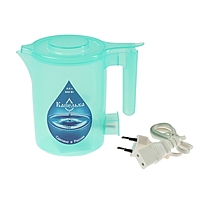 Чайник электрический "Капелька", 0.5 л, 600 Вт, бирюзовый