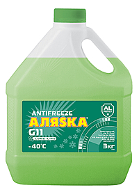 Антифриз Аляска -40 G11 Green Long Life 5 кг зеленый
