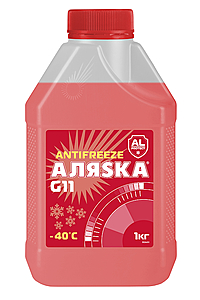 Антифриз Аляска -40 G11 Red 1 кг красный