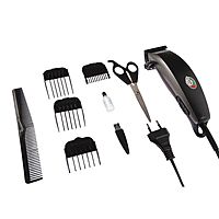 Машинка для стрижки волос Aresa AR-1803, 10 Вт, 4 насадки, серая