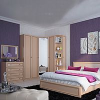 Угловой пристрой  левый №13 Беатрис Дуб млечный