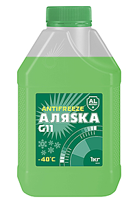 Антифриз Аляска -40 G11 Green 1 кг зеленый