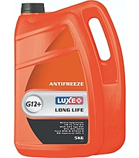 Антифриз Luxe G12+ Long Life Red 5 кг красный