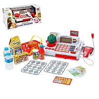 Касса " Супермаркет" с корзинкой и весами