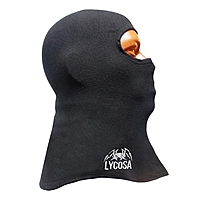 Подшлемник утепленный LYCOSA MEGA FLEECE BLACK, от -10 до -30 С, размер S, M