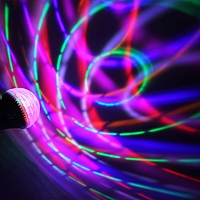 Лампа хрустальный шар диаметр 8 см., 220V, цоколь Е27