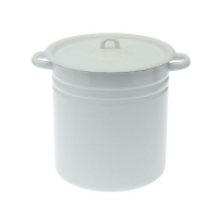 Кастрюля цилиндрическая 12 л, светлая