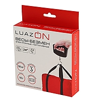 Весы LuazON LV-50, портативные, электронные, до 50 кг, чёрный