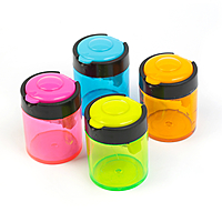 Точилка с контейнером двойная МИКС Классика