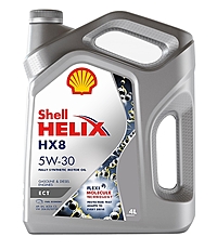 Масло моторное Shell Helix HX8 ECT 5W-30 4 л синт. 550048035