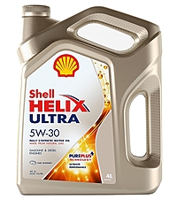 Масло моторное Shell Helix Ultra 5W-30 4 л синт. 550046387