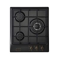 Варочная поверхность Körting HG 465 CTRN, газовая, 3 конфорки, WOK-конфорка, черный
