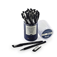 Ручка шариковая Bruno Visconti EasyWrite Black 0.5 мм, стержень синий