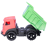 Машинка Грузовик Казик красный-зеленый в сетке