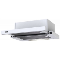 Вытяжка KRONA Kamilla 500, встраиваемая, 390 м3/ч, 3 скорости, 50 см, белая