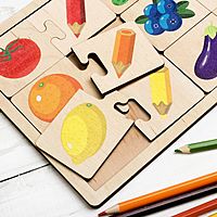 Игра развивающая деревянная «Цвета»