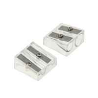 Точилка двойная прозрачная