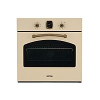 Духовой шкаф Körting OKB 481 CRB, электрический, 8 режимов, каталитич. очистка, 64 л, бежевый 403838
