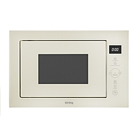 Встраиваемая микроволновая печь Körting KMI 825 TGB, 8 режимов, 25 л, бежевая
