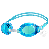 Набор для плавания, 2 предмета: очки, беруши, цвета МИКС