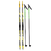 Комплект лыжный БРЕНД ЦСТ (195/155 (+/-5 см), крепление: SNS) МИКС