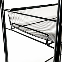 Этажерка "Ладья 24 К", цвет черный