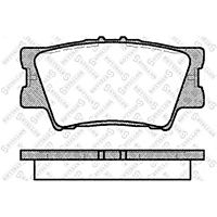 Колодки тормозные STELLOX 1242000BSX