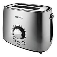 Тостер Gorenje T1000E, 1000 Вт, функция размораживания, ненагревающийся корпус