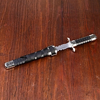 Сувенирный кортик, 28 см, рукоять и ножны с рёбрами