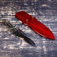 Сувенирное оружие на планшете «Кортик», медуза Горгона на рукоятке