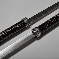 Сувенирное оружие «Катаны», чёрные ножны